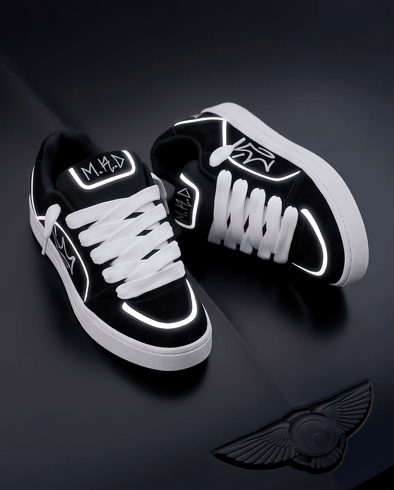 Mokado Glow | Negro Blanco